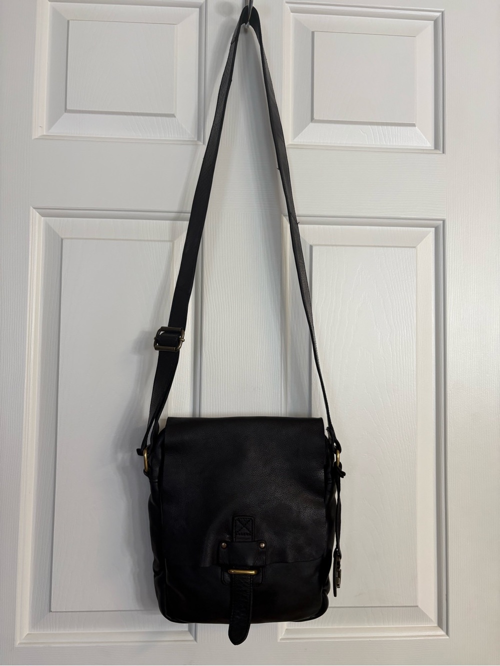 Harbour 2nd Black Leather Crossbody Bag
